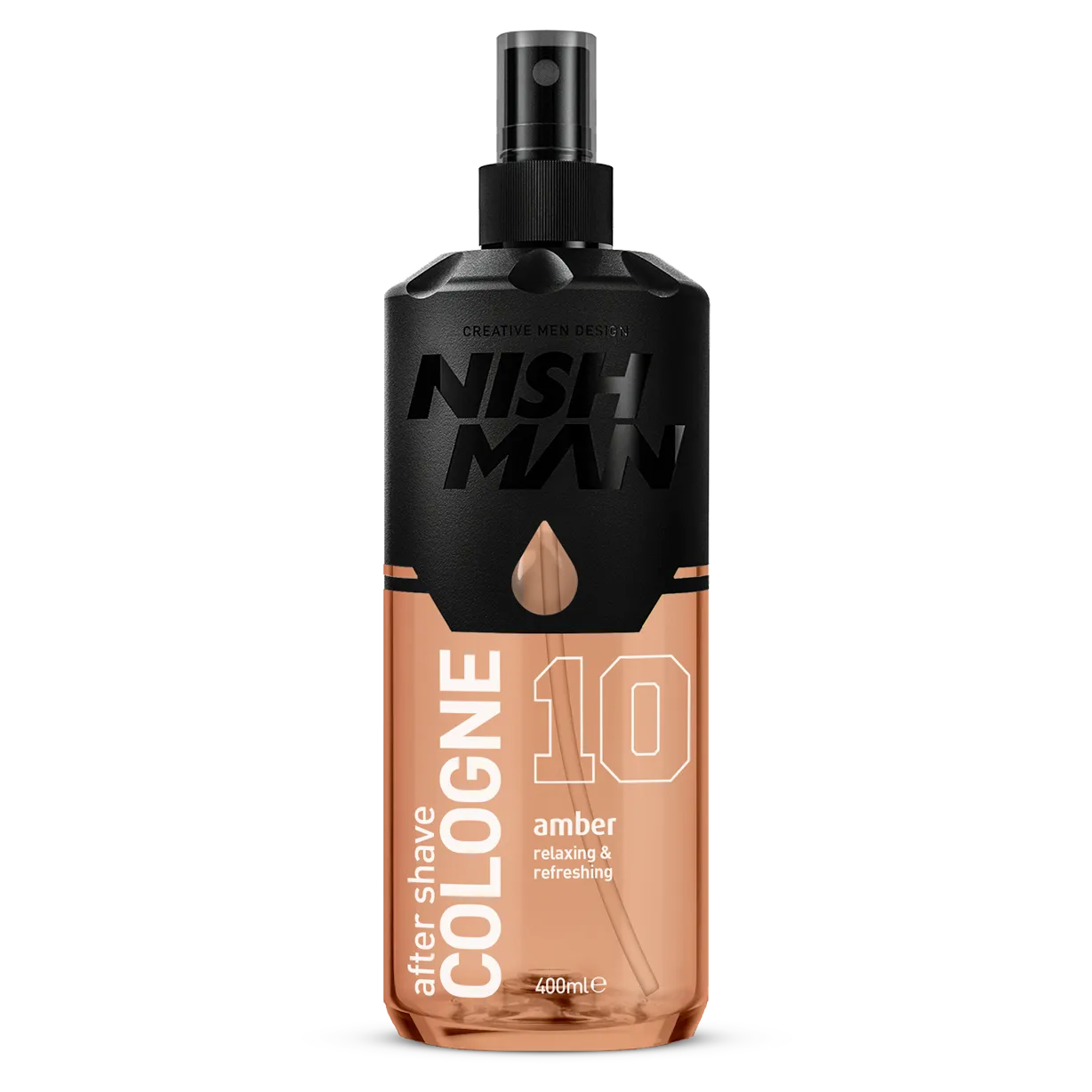 NISHMAN KOLONJSKA 10 AMBER 400 ml